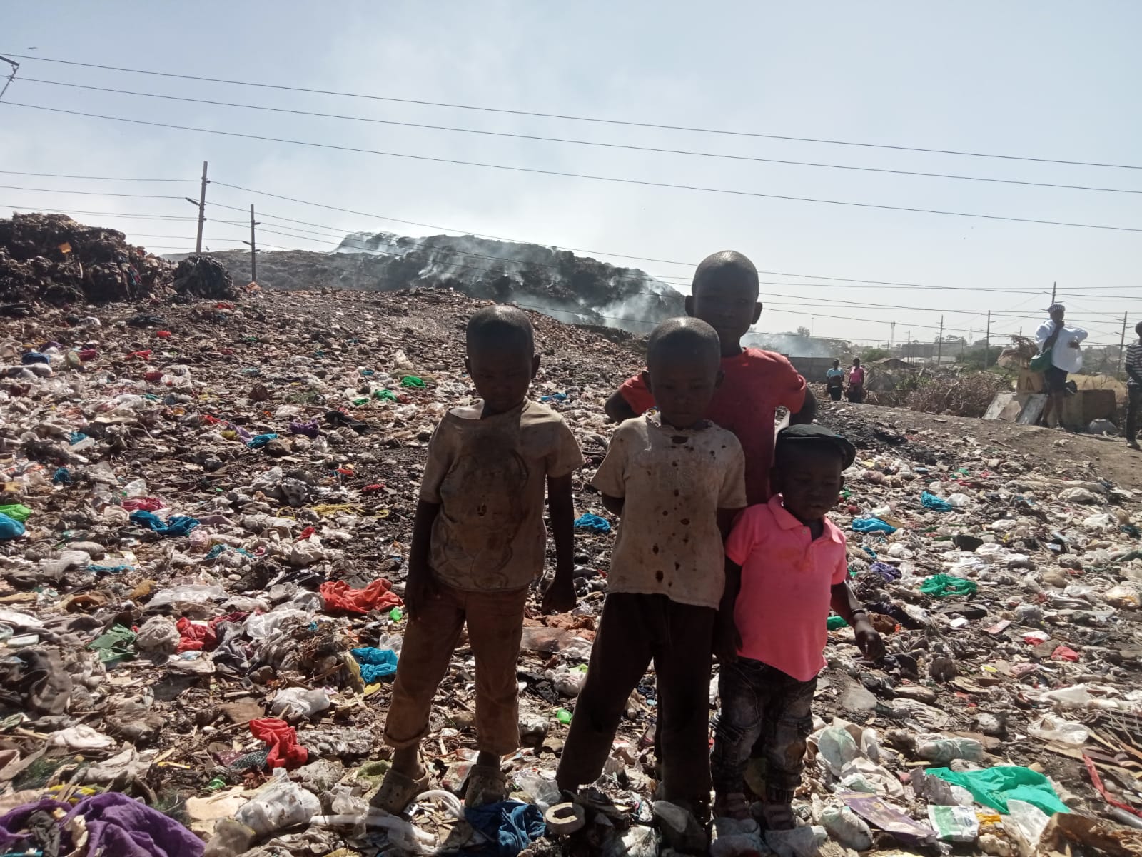 Children At Dandora Dumpsite
