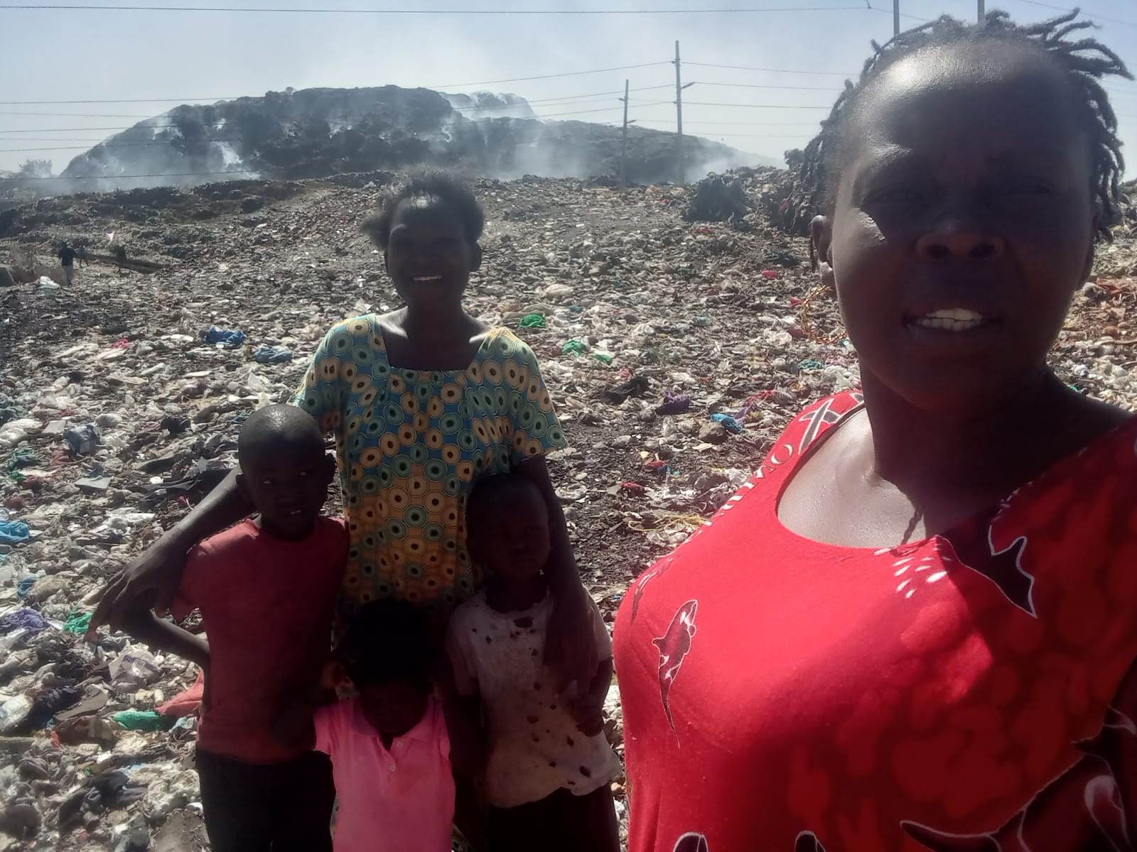 Children At Dandora Dumpsite